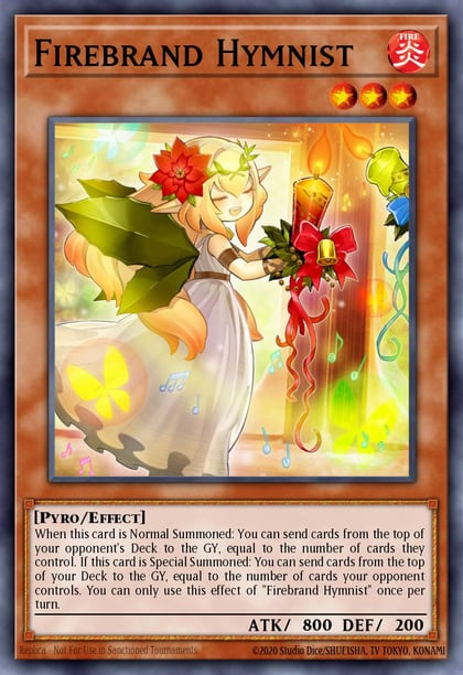 Firebrand Hymnist, Structure Deck: Fire Kings SR14-EN021