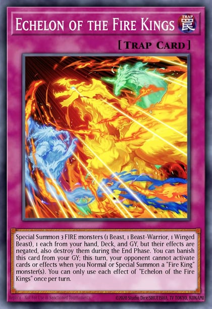 Echelon of the Fire Kings, Structure Deck: Fire Kings SR14-EN033