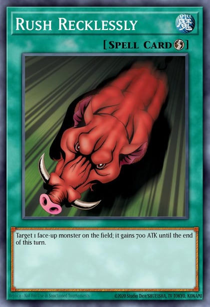 Rush Recklessly, Spell Ruler (Worldwide English) SRL-EN043