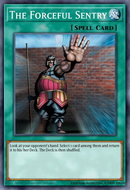 The Forceful Sentry, Spell Ruler (Worldwide English) SRL-EN045