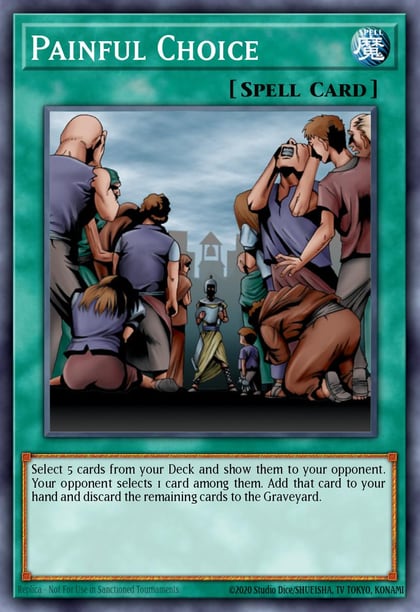 Painful Choice, Spell Ruler (Worldwide English) SRL-EN049
