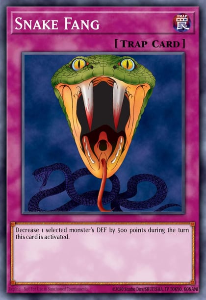 Snake Fang, Spell Ruler (Worldwide English) SRL-EN050