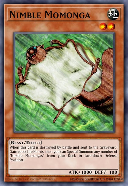 Nimble Momonga, Spell Ruler (Worldwide English) SRL-EN086