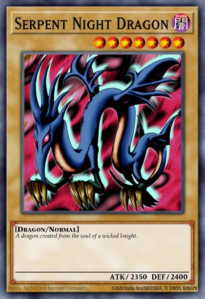 Serpent Night Dragon, Spell Ruler (Worldwide English) SRL-EN103