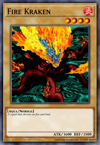 Fire Kraken, Spell Ruler (25th Anniversary Edition) SRL-EN014