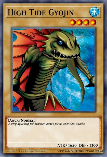 High Tide Gyojin, Spell Ruler (25th Anniversary Edition) SRL-EN025