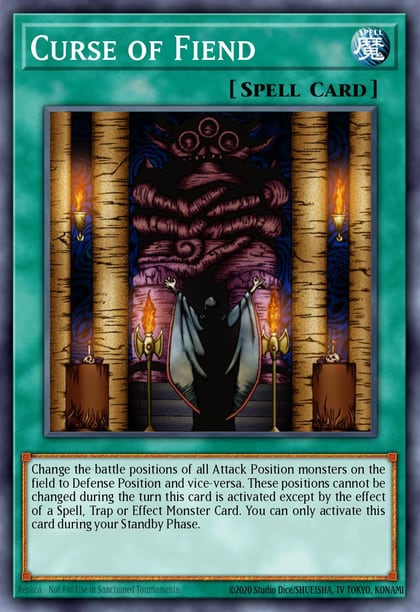 Curse of Fiend, Spell Ruler (25th Anniversary Edition) SRL-EN032