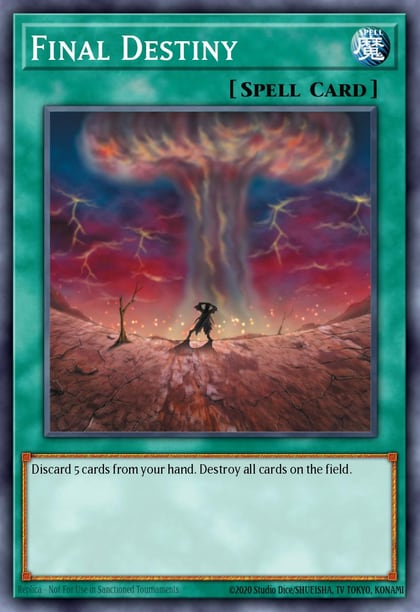 Final Destiny, Spell Ruler (25th Anniversary Edition) SRL-EN035