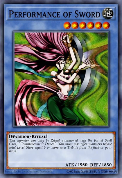 Performance of Sword, Spell Ruler (25th Anniversary Edition) SRL-EN067