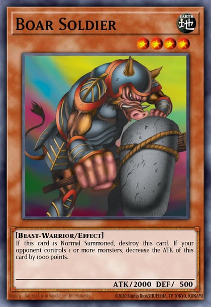 Boar Soldier, Spell Ruler (25th Anniversary Edition) SRL-EN089