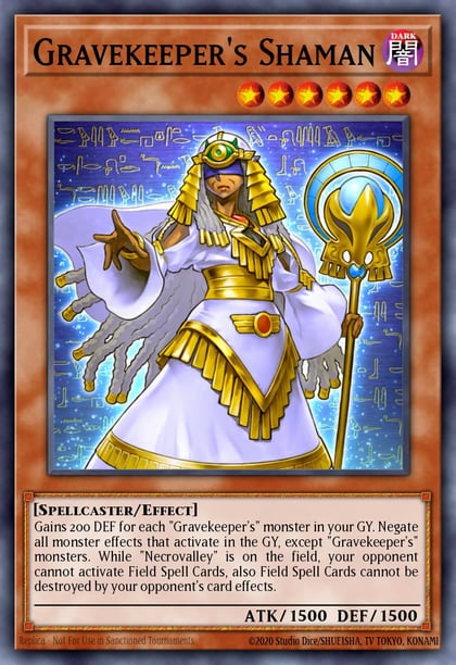 Gravekeeper's Shaman, Speed Duel Decks: Destiny Masters SS01-ENB09