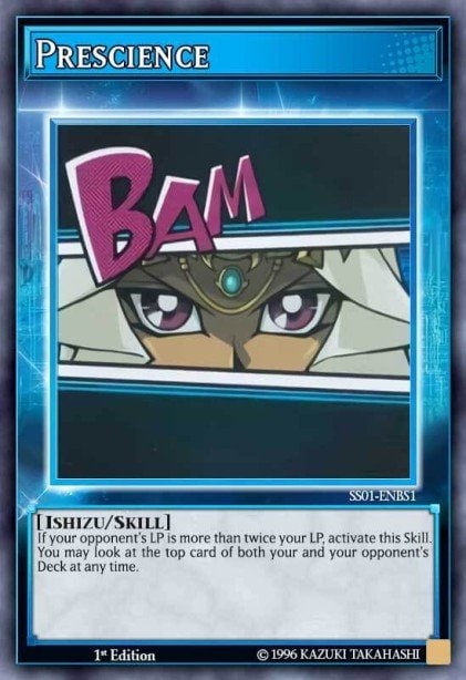 Prescience, Speed Duel Decks: Destiny Masters SS01-ENBS1