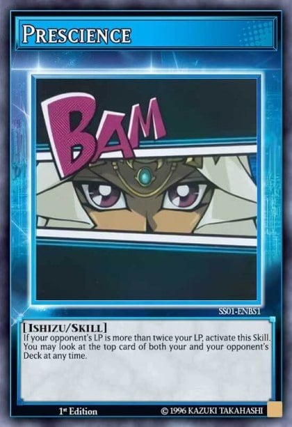 Prescience, Speed Duel Decks: Destiny Masters SS01-ENBS1