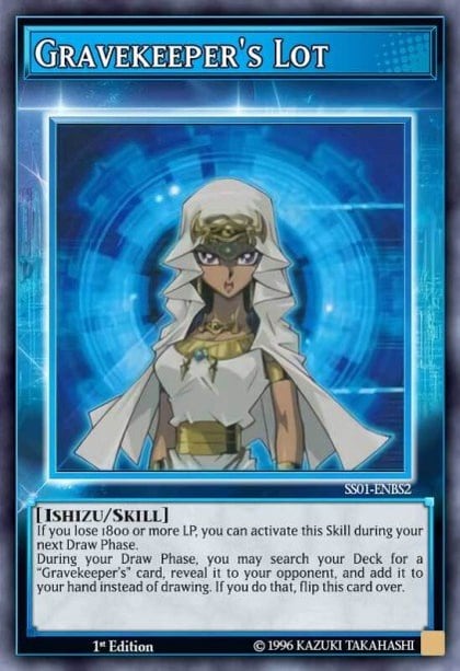Gravekeeper's Lot, Speed Duel Decks: Destiny Masters SS01-ENBS2
