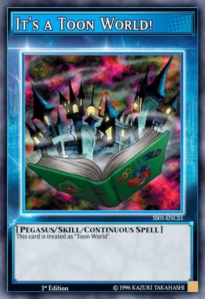 It's a Toon World!, Speed Duel Decks: Destiny Masters SS01-ENCS1
