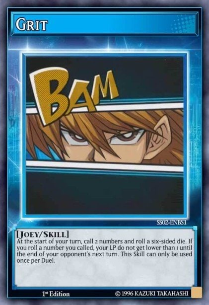 Grit, Speed Duel Decks: Duelists of Tomorrow SS02-ENBS1