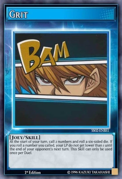Grit, Speed Duel Decks: Duelists of Tomorrow SS02-ENBS1