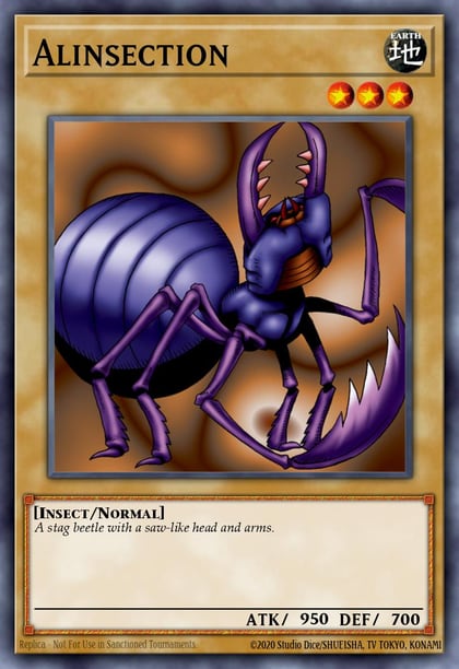 Alinsection, Speed Duel Decks: Ultimate Predators SS03-ENB07
