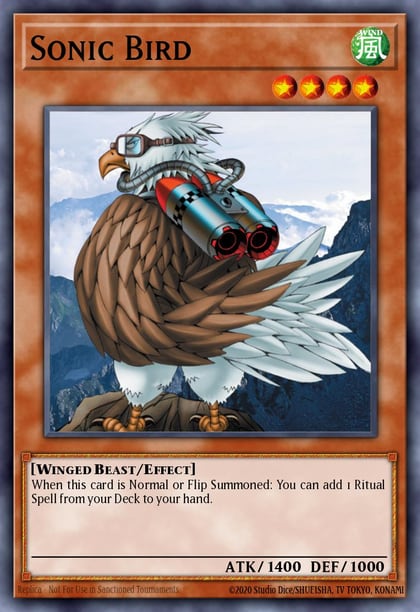 Sonic Bird, Speed Duel Decks: Match of the Millennium SS04-ENB14