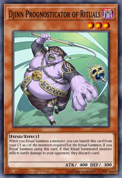 Djinn Prognosticator of Rituals, Speed Duel Decks: Match of the Millennium SS04-ENB15