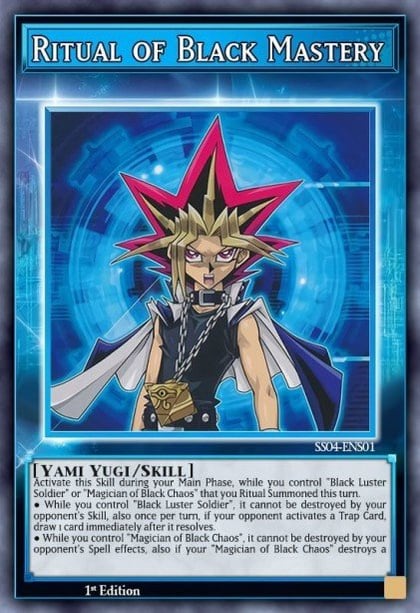 Ritual of Black Mastery, Speed Duel Decks: Match of the Millennium SS04-ENS01