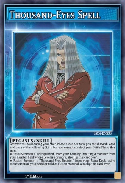 Thousand-Eyes Spell, Speed Duel Decks: Match of the Millennium SS04-ENS03