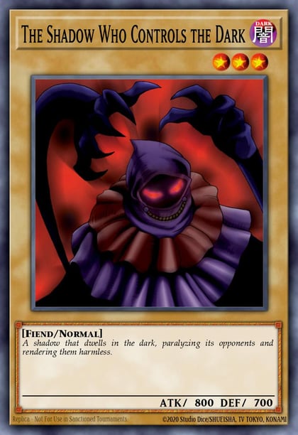 The Shadow Who Controls the Dark, Speed Duel Decks: Twisted Nightmares SS05-ENA09