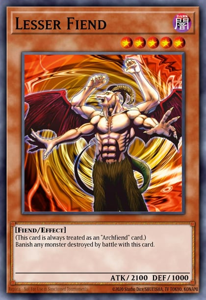 Lesser Fiend, Speed Duel Decks: Twisted Nightmares SS05-ENA13