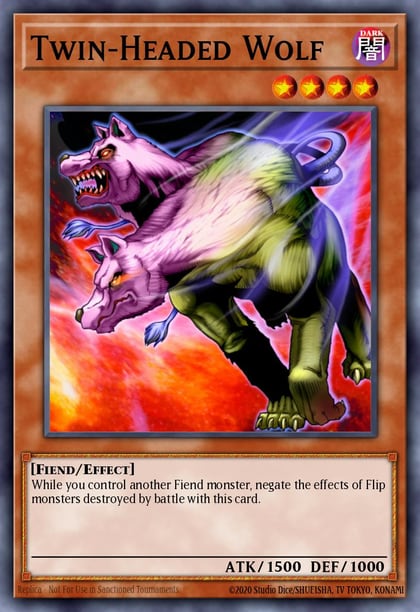 Twin-Headed Wolf, Speed Duel Decks: Twisted Nightmares SS05-ENA14