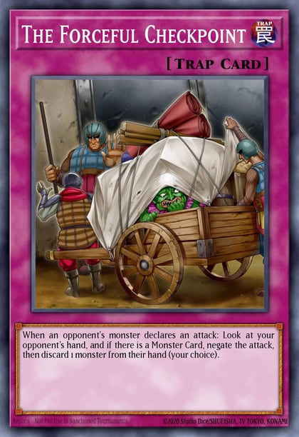 The Forceful Checkpoint, Speed Duel Decks: Twisted Nightmares SS05-ENA30