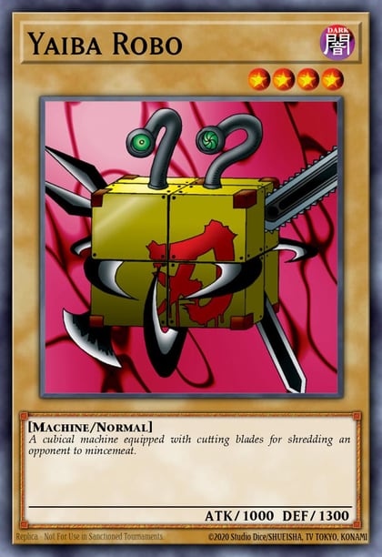 Yaiba Robo, Speed Duel Decks: Twisted Nightmares SS05-ENB02