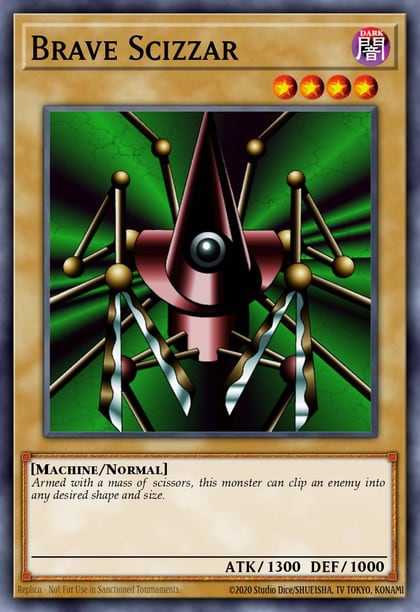 Brave Scizzar, Speed Duel Decks: Twisted Nightmares SS05-ENB03
