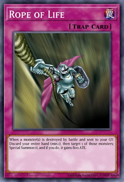 Rope of Life, Speed Duel Decks: Twisted Nightmares SS05-ENB26