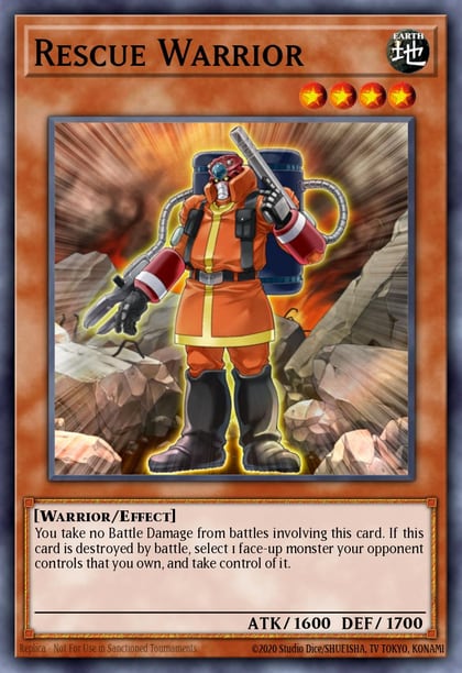 Rescue Warrior, Starstrike Blast STBL-EN006