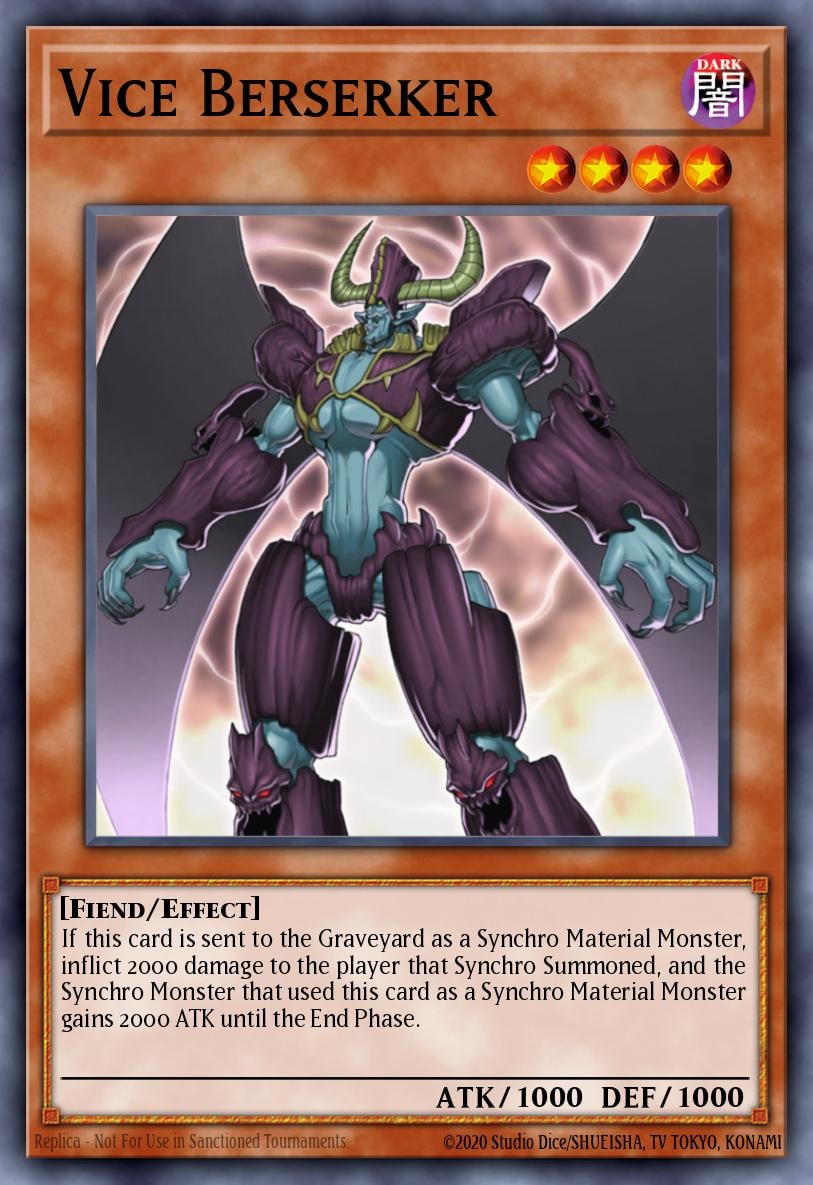 Vice Berserker, Starstrike Blast STBL-EN008