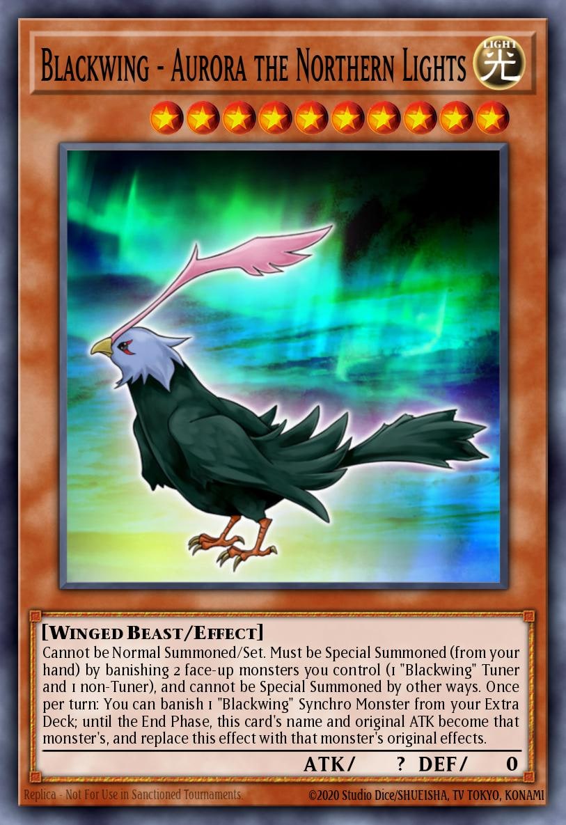 Blackwing - Aurora the Northern Lights, Starstrike Blast STBL-EN016