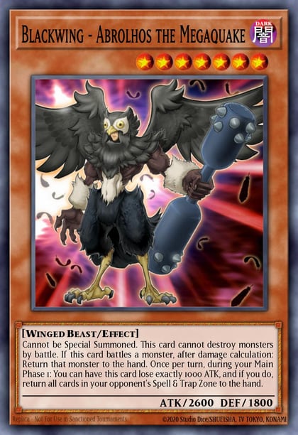 Blackwing - Abrolhos the Megaquake, Starstrike Blast STBL-EN017