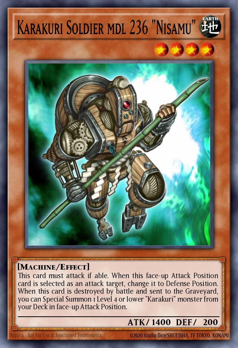 Karakuri Soldier mdl 236 "Nisamu", Starstrike Blast STBL-EN019