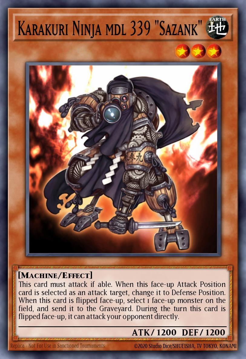 Karakuri Ninja mdl 339 "Sazank", Starstrike Blast STBL-EN022