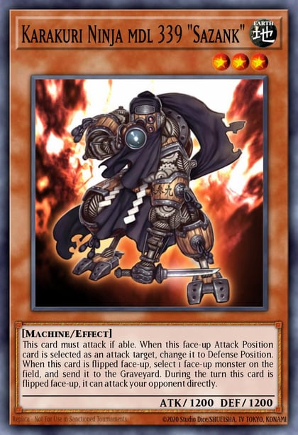 Karakuri Ninja mdl 339 "Sazank", Starstrike Blast STBL-EN022