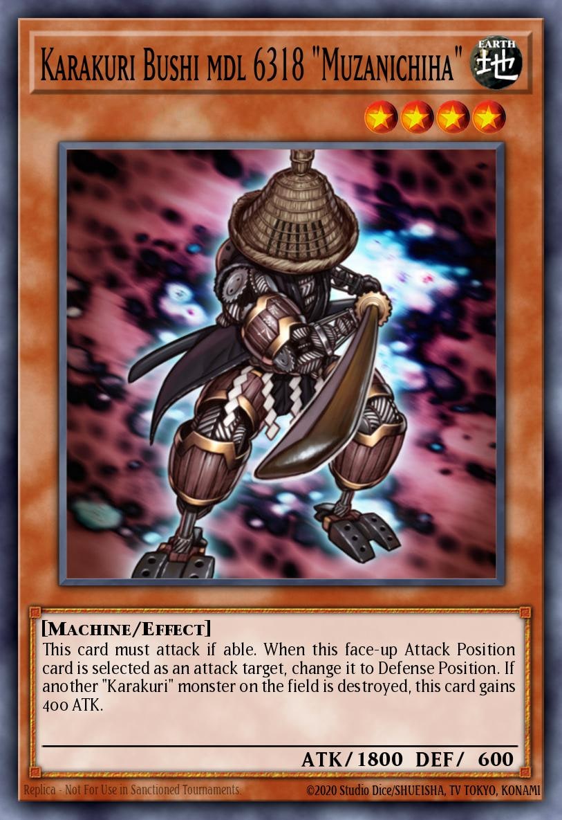 Karakuri Bushi mdl 6318 "Muzanichiha", Starstrike Blast STBL-EN023