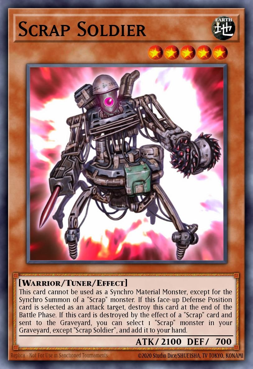 Scrap Soldier, Starstrike Blast STBL-EN024