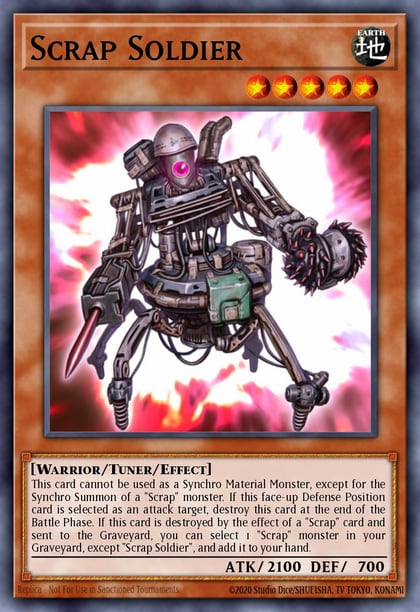 Scrap Soldier, Starstrike Blast STBL-EN024