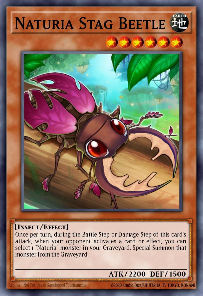 Naturia Stag Beetle, Starstrike Blast STBL-EN032