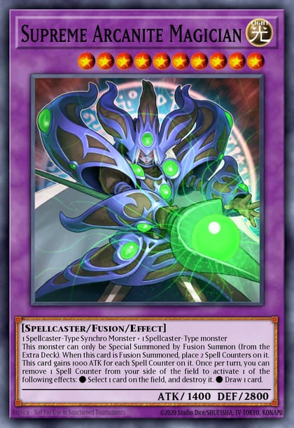 Supreme Arcanite Magician, Starstrike Blast STBL-EN038