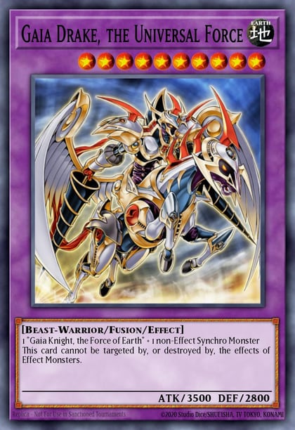 Gaia Drake, the Universal Force, Starstrike Blast STBL-EN039