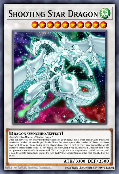 Shooting Star Dragon (Ghost Rare), Starstrike Blast STBL-EN040