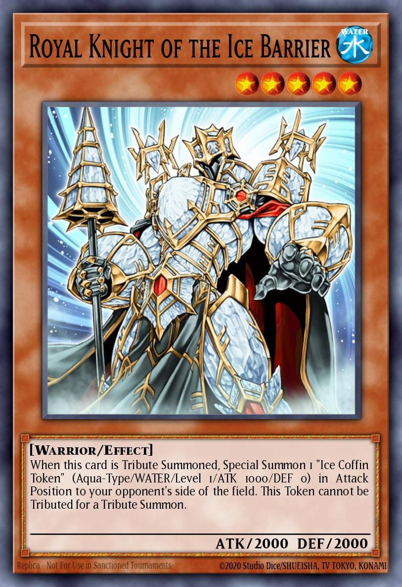 Royal Knight of the Ice Barrier, Starstrike Blast STBL-EN091