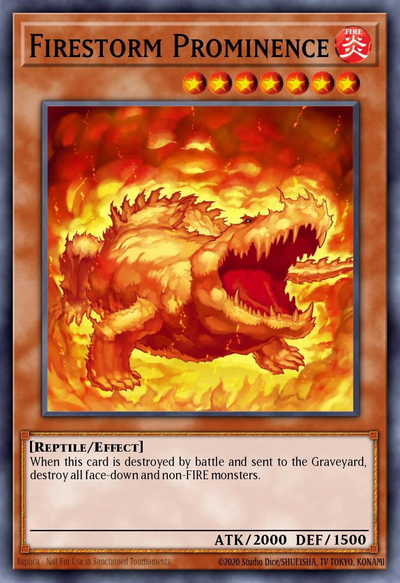 Firestorm Prominence, Strike of Neos STON-EN026