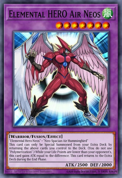 Elemental Hero Air Neos (UTR), Strike of Neos STON-EN034